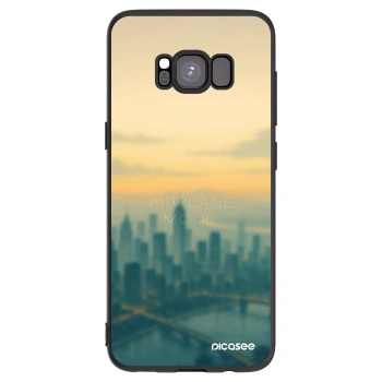 Picasee husă neagră din silicon pentru Samsung Galaxy S8 G950F - Airplane mode