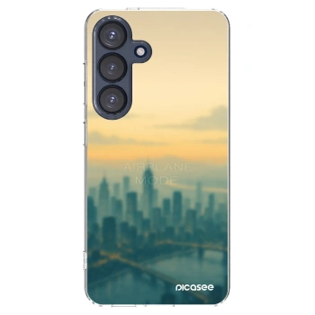 Picasee husă transparentă din silicon pentru Samsung Galaxy S25 5G - Airplane mode
