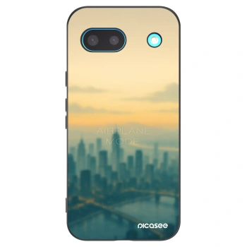 Picasee husă neagră din silicon pentru Google Pixel 8a - Airplane mode