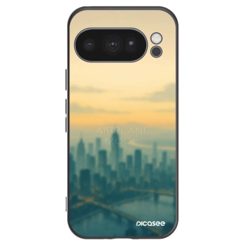Picasee husă neagră din silicon pentru Google Pixel 10 Pro - Airplane mode