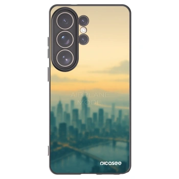 Picasee husă neagră din silicon pentru Samsung Galaxy S26 Ultra - Airplane mode