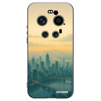 Picasee husă neagră din silicon pentru Xiaomi 17 Ultra - Airplane mode