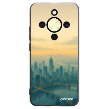 Picasee husă neagră din silicon pentru Honor Magic8 Lite 5G - Airplane mode