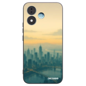Picasee husă neagră din silicon pentru Xiaomi Redmi Note 17 5G - Airplane mode
