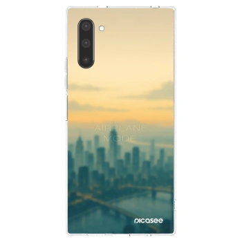 Picasee husă transparentă din silicon pentru Samsung Galaxy Note 10 N970F - Airplane mode