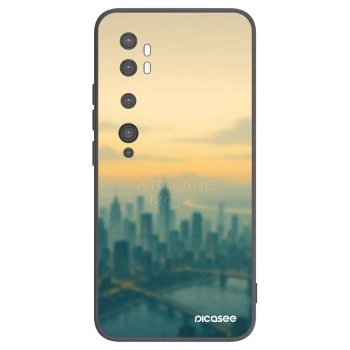 Picasee husă neagră din silicon pentru Xiaomi Mi Note 10 (Pro) - Airplane mode