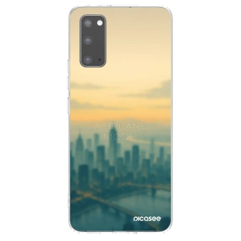 Picasee husă transparentă din silicon pentru Samsung Galaxy S20 G980F - Airplane mode