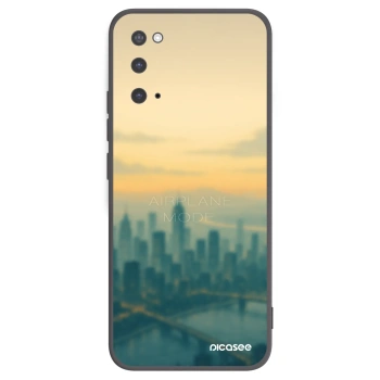 Picasee husă neagră din silicon pentru Samsung Galaxy S20 G980F - Airplane mode