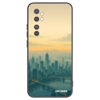 Picasee husă neagră din silicon pentru Xiaomi Mi Note 10 Lite - Airplane mode