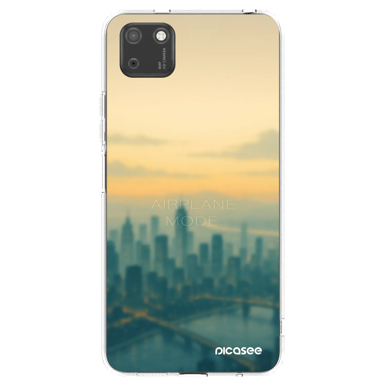Picasee husă transparentă din silicon pentru Huawei Y5P - Airplane mode