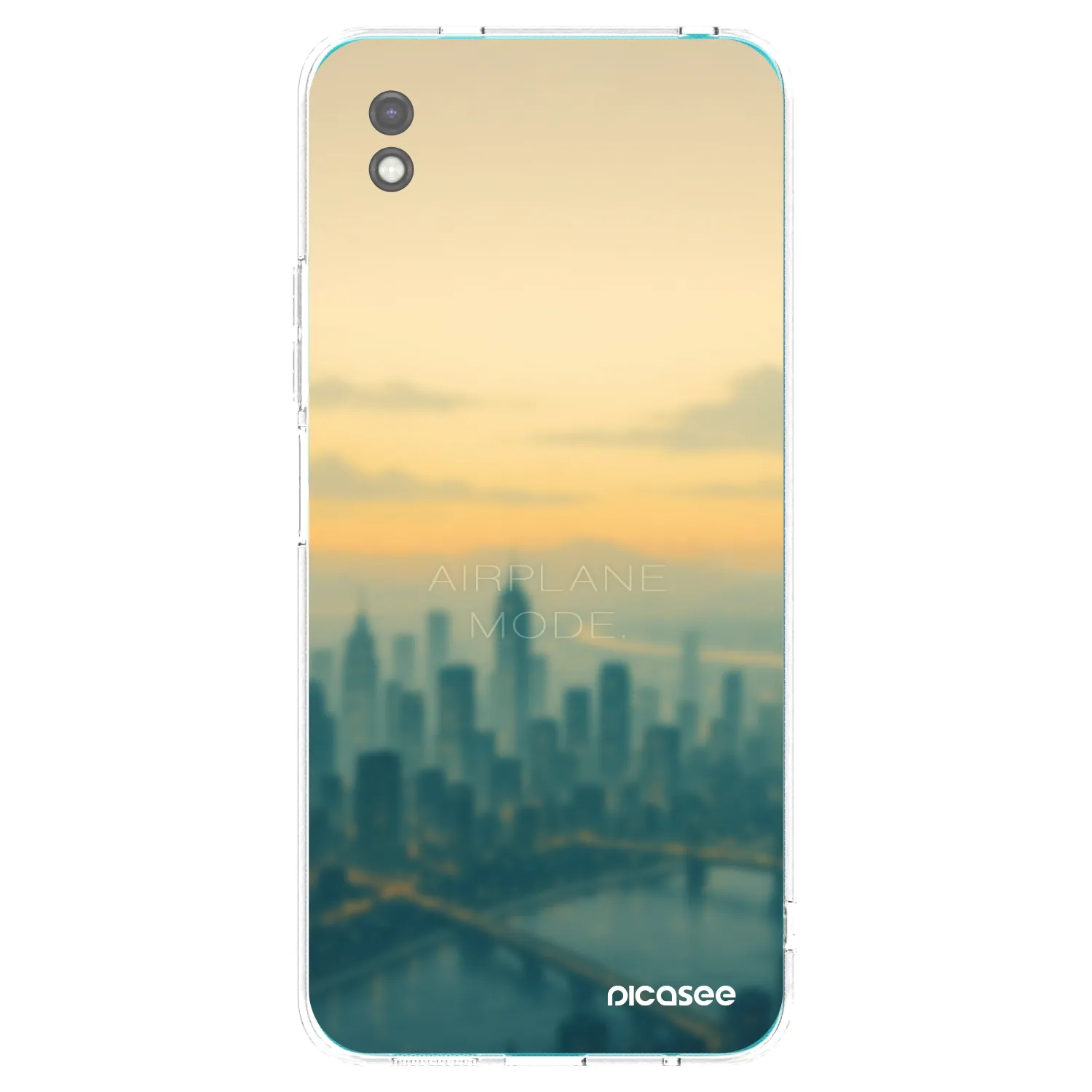 Picasee husă neagră din silicon pentru Xiaomi Redmi 9A - Airplane mode