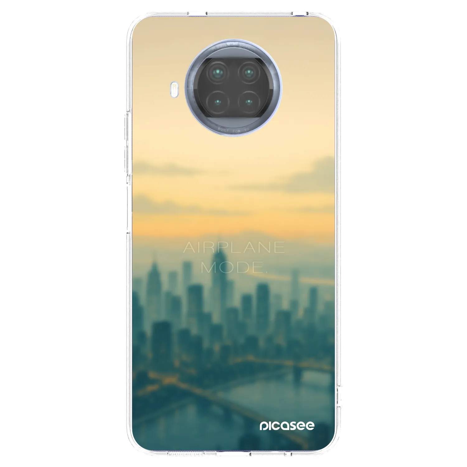 Picasee husă transparentă din silicon pentru Xiaomi Mi 10T Lite - Airplane mode