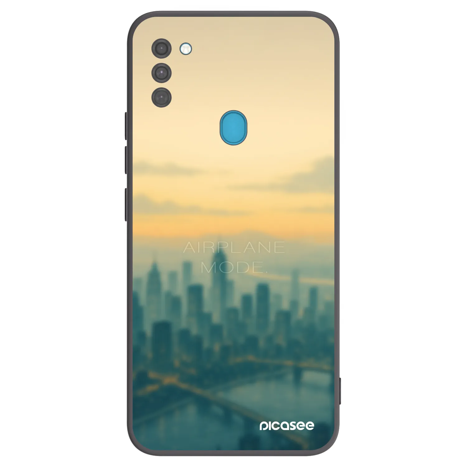 Picasee husă neagră din silicon pentru Samsung Galaxy M11 - Airplane mode