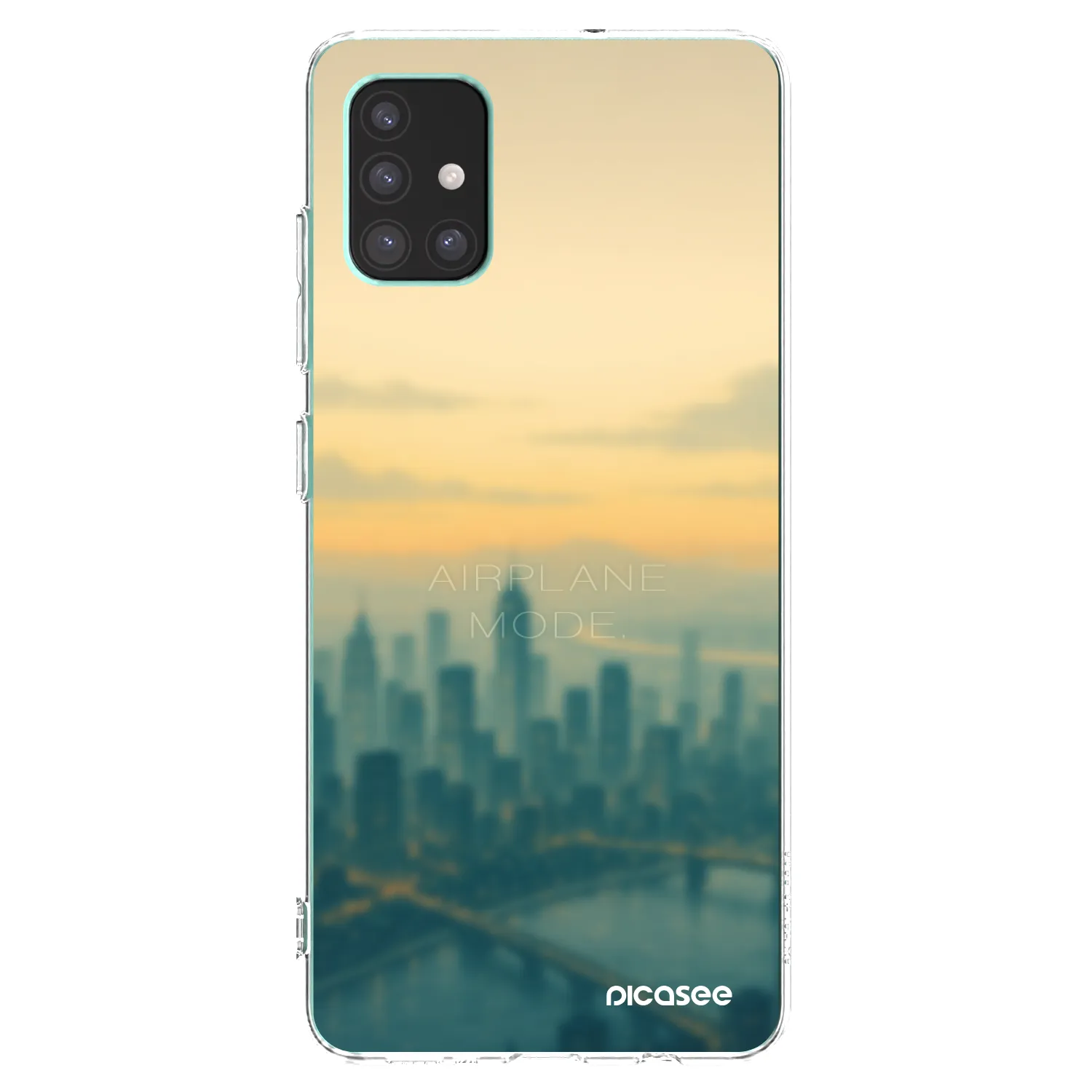 Picasee husă transparentă din silicon pentru Samsung Galaxy M51 M515F - Airplane mode