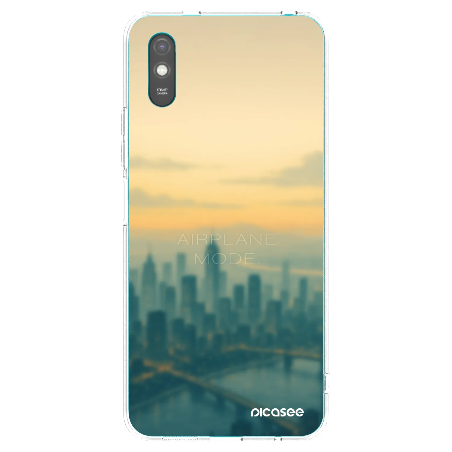 Picasee husă transparentă din silicon pentru Xiaomi Redmi 9AT - Airplane mode