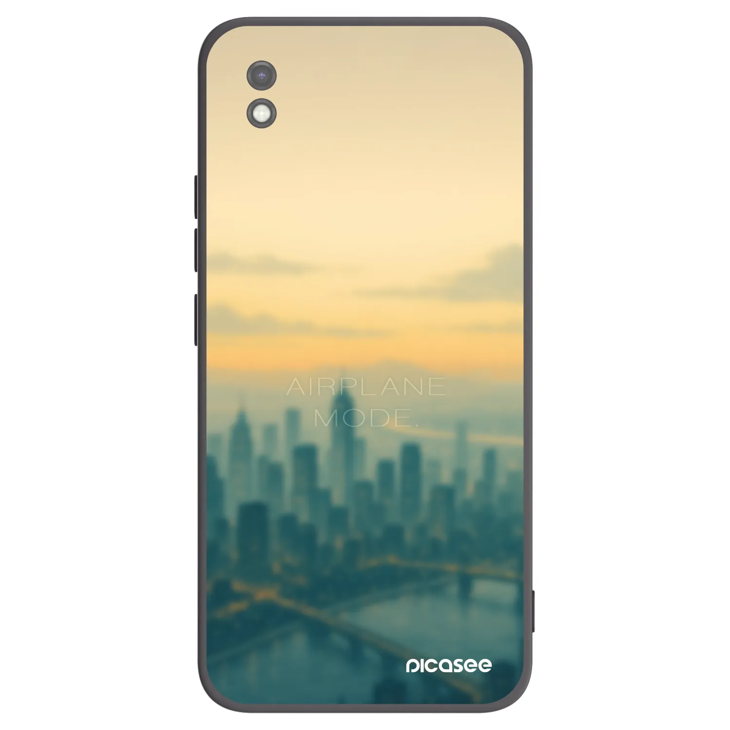 Picasee husă neagră din silicon pentru Xiaomi Redmi 9AT - Airplane mode