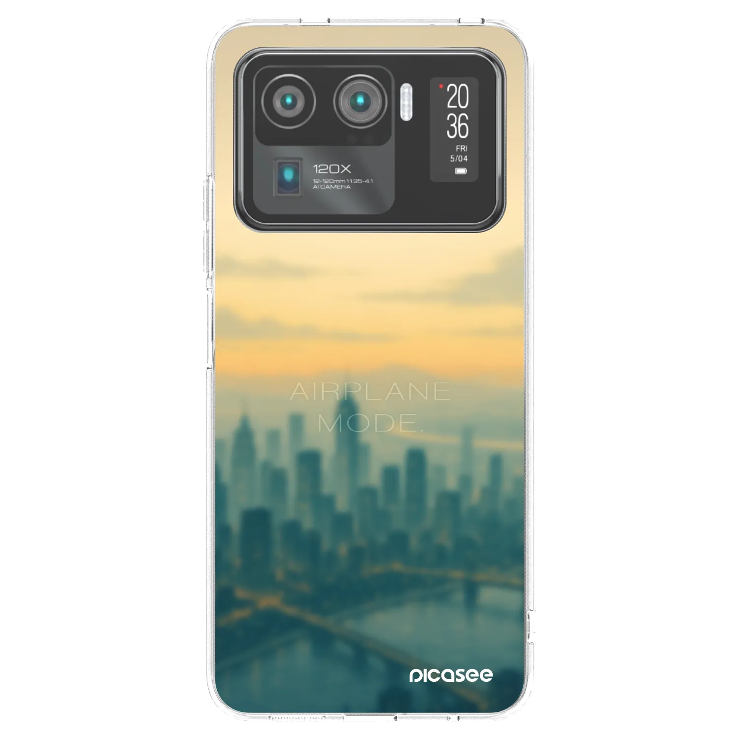 Picasee husă transparentă din silicon pentru Xiaomi Mi 11 Ultra - Airplane mode