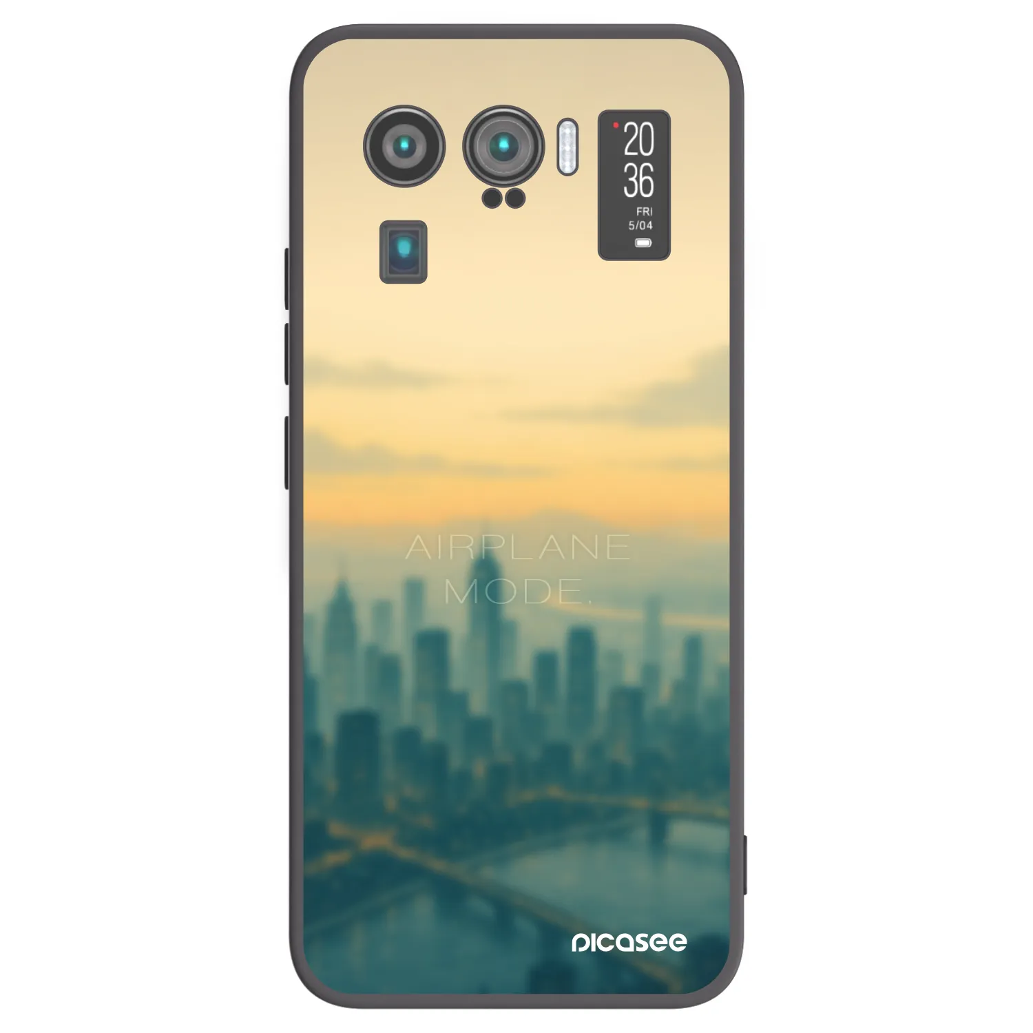 Picasee husă neagră din silicon pentru Xiaomi Mi 11 Ultra - Airplane mode