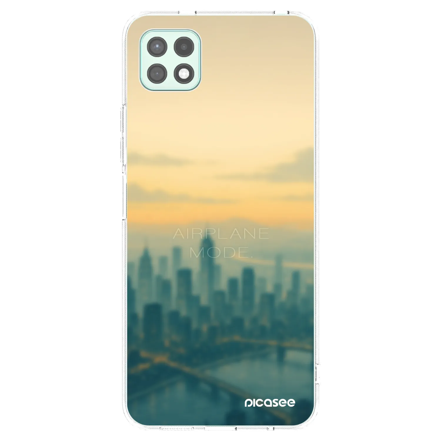 Picasee husă transparentă din silicon pentru Samsung Galaxy A22 A226B 5G - Airplane mode