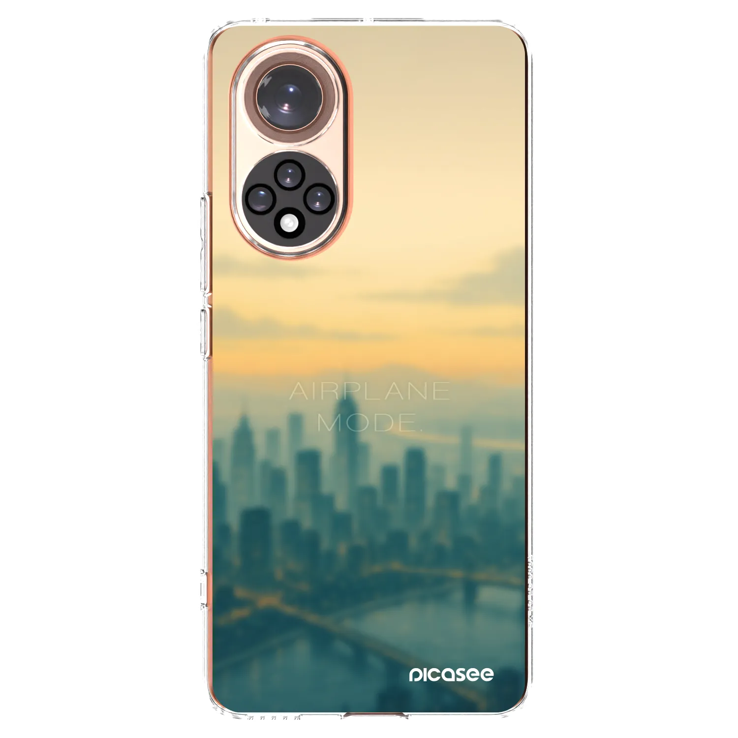 Picasee husă transparentă din silicon pentru Honor 50 5G - Airplane mode
