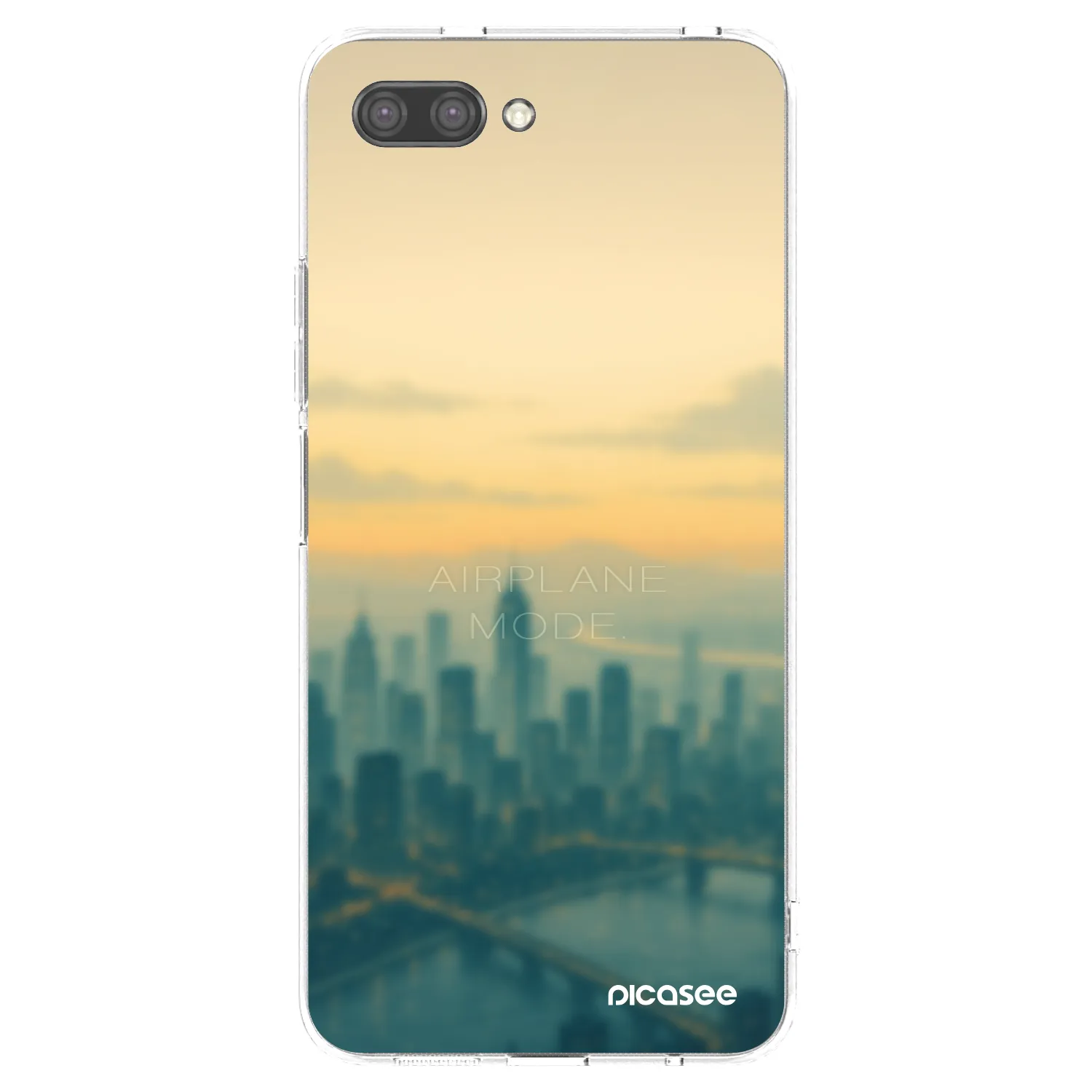 Picasee husă transparentă din silicon pentru Honor 10 - Airplane mode