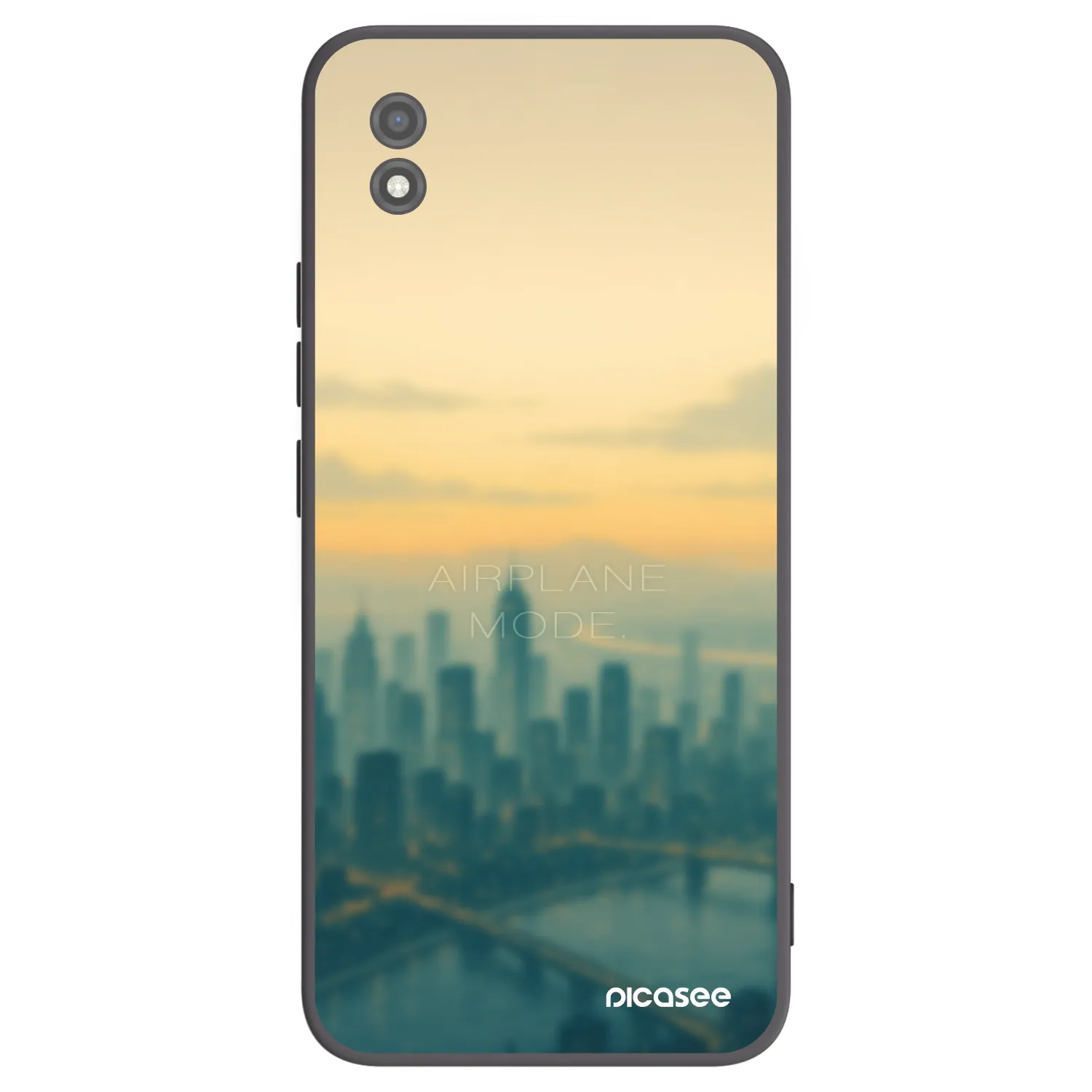 Picasee husă neagră din silicon pentru Realme C11 (2021) - Airplane mode