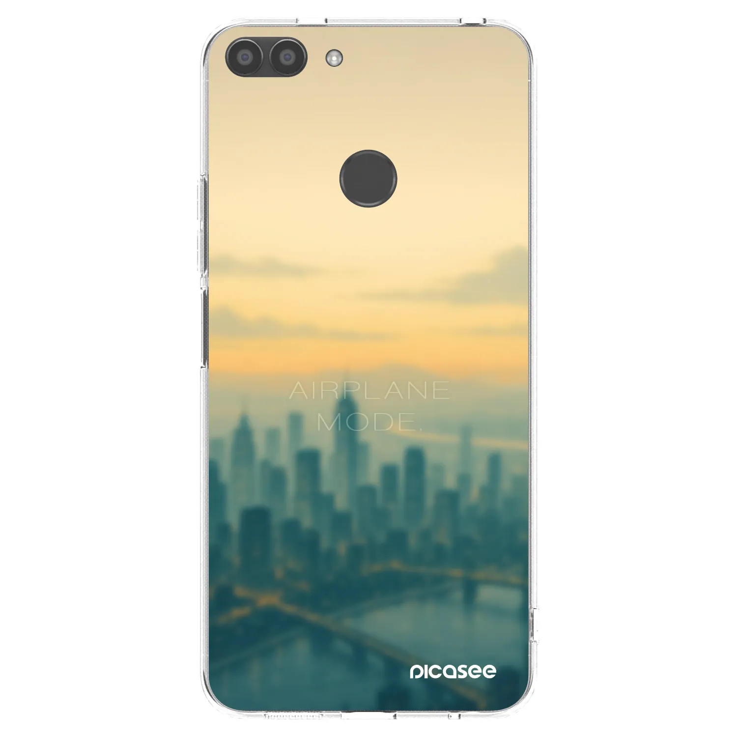 Picasee husă transparentă din silicon pentru Huawei P Smart - Airplane mode
