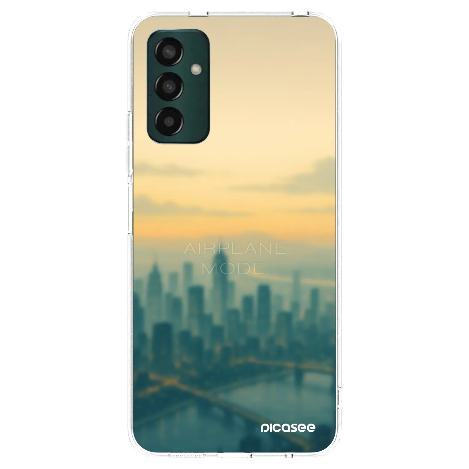 Picasee husă transparentă din silicon pentru Samsung Galaxy M13 M135F - Airplane mode