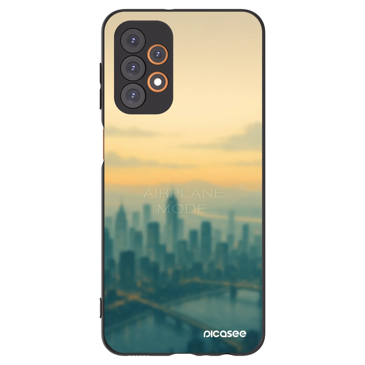 Picasee husă neagră din silicon pentru Samsung Galaxy A23 A236B 5G - Airplane mode