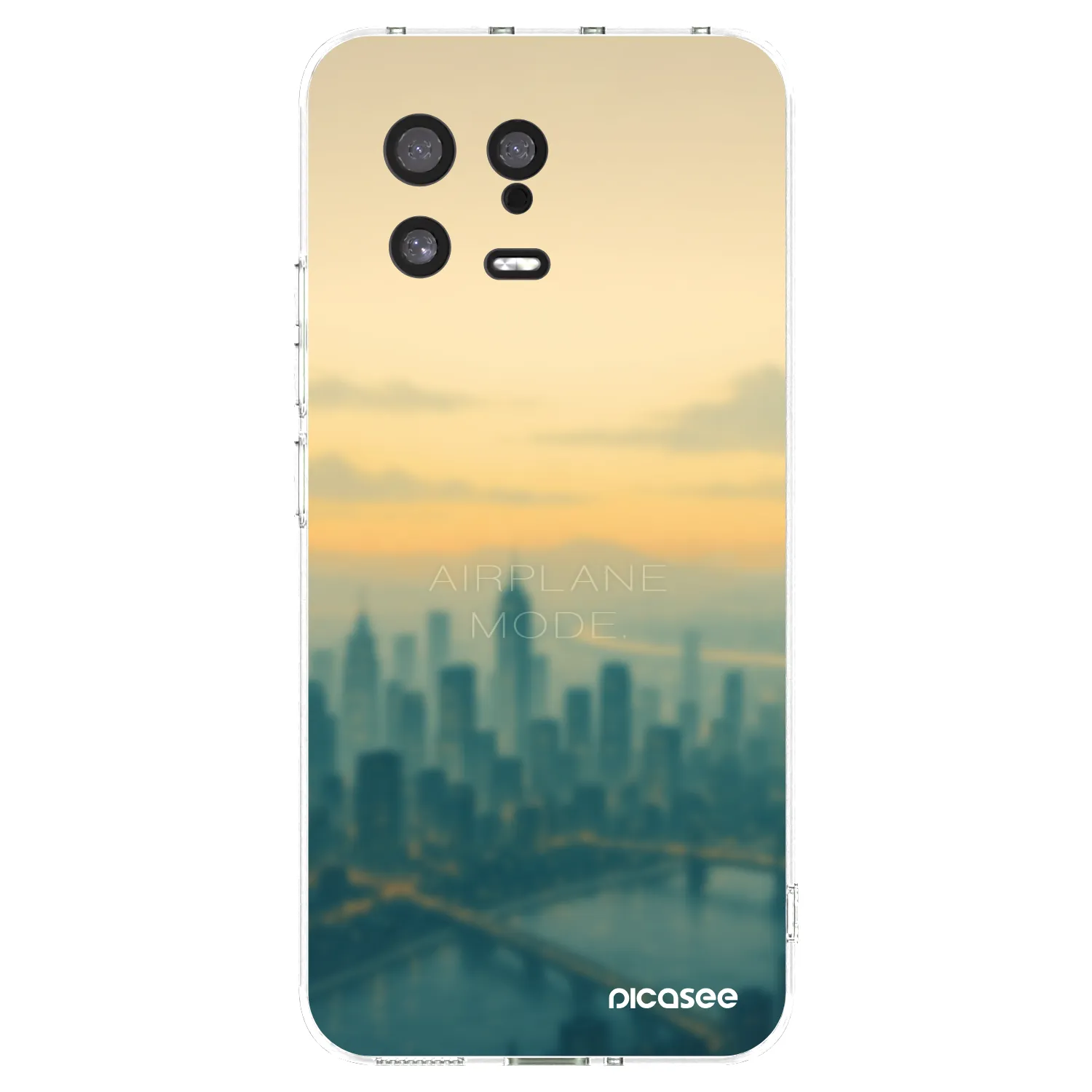 Picasee husă transparentă din silicon pentru Xiaomi 13 - Airplane mode