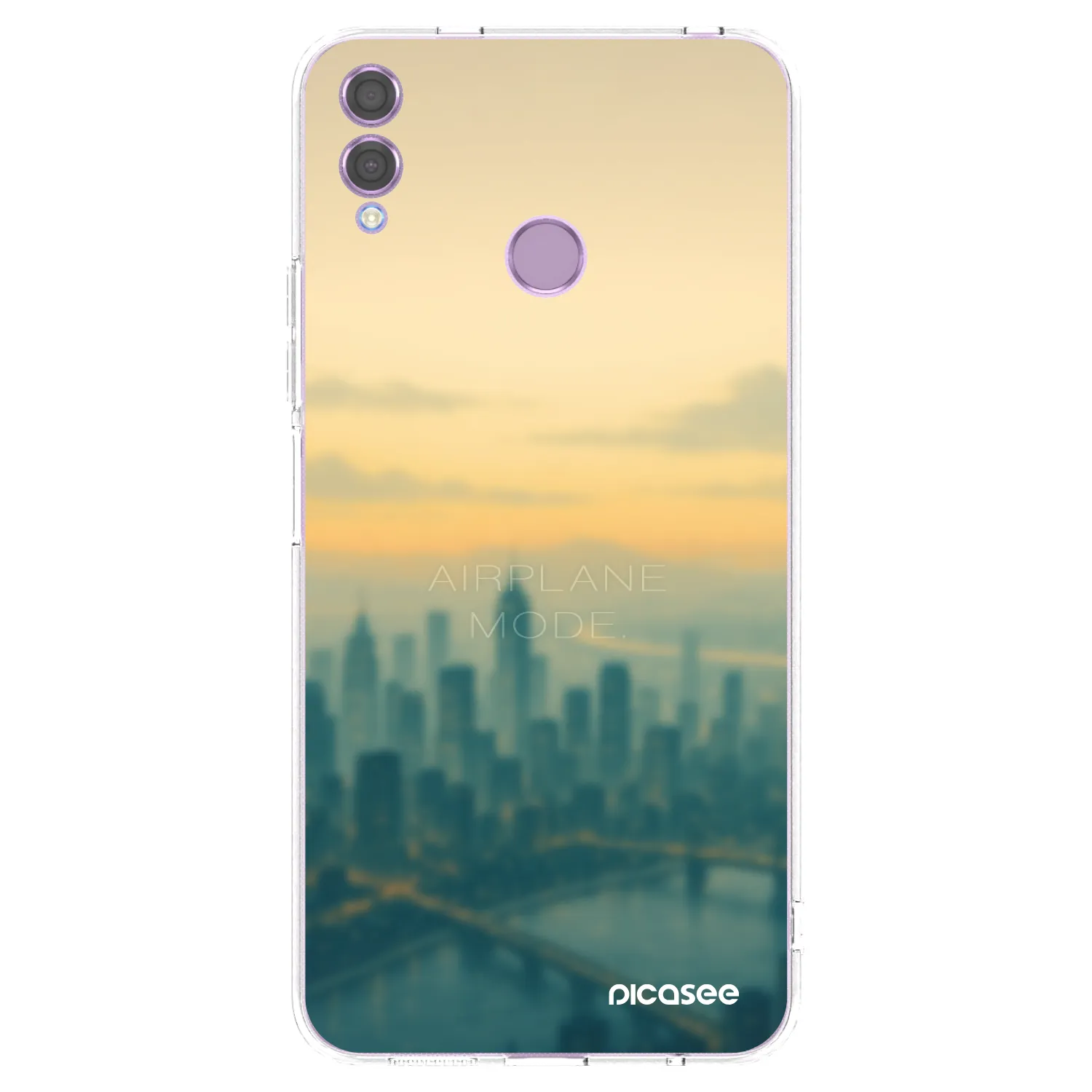 Picasee husă transparentă din silicon pentru Honor 8X - Airplane mode