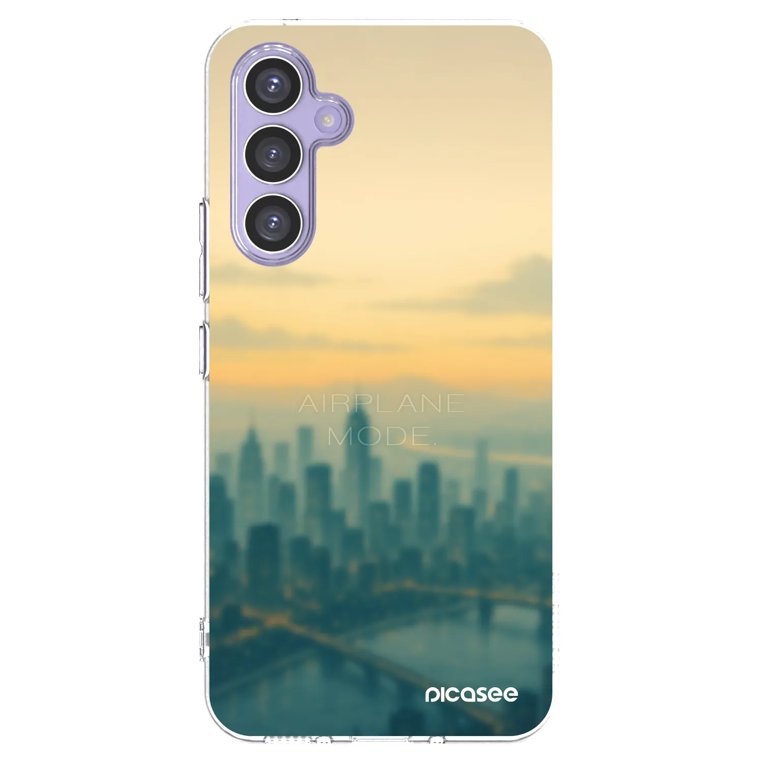 Picasee husă transparentă din silicon pentru Samsung Galaxy A54 5G A546B - Airplane mode