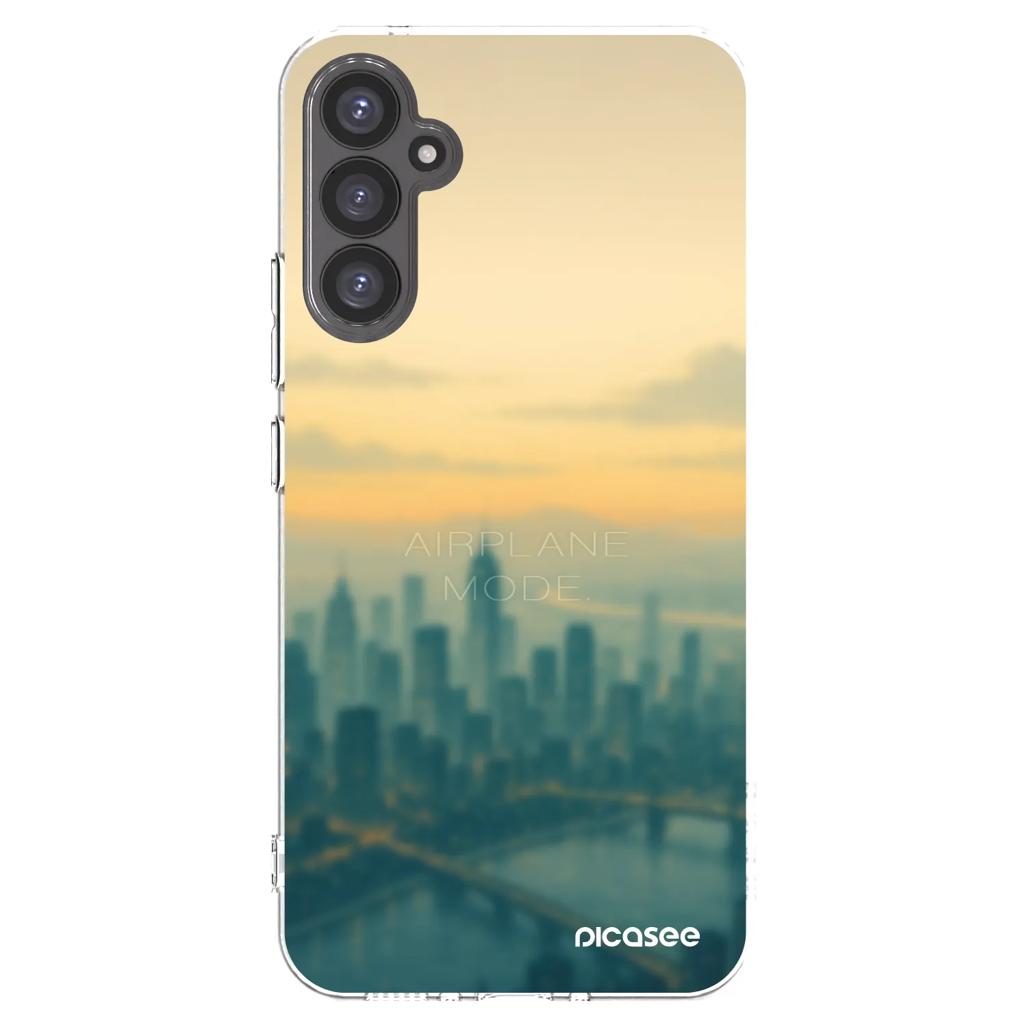 Picasee husă transparentă din silicon pentru Samsung Galaxy A34 5G A346B - Airplane mode
