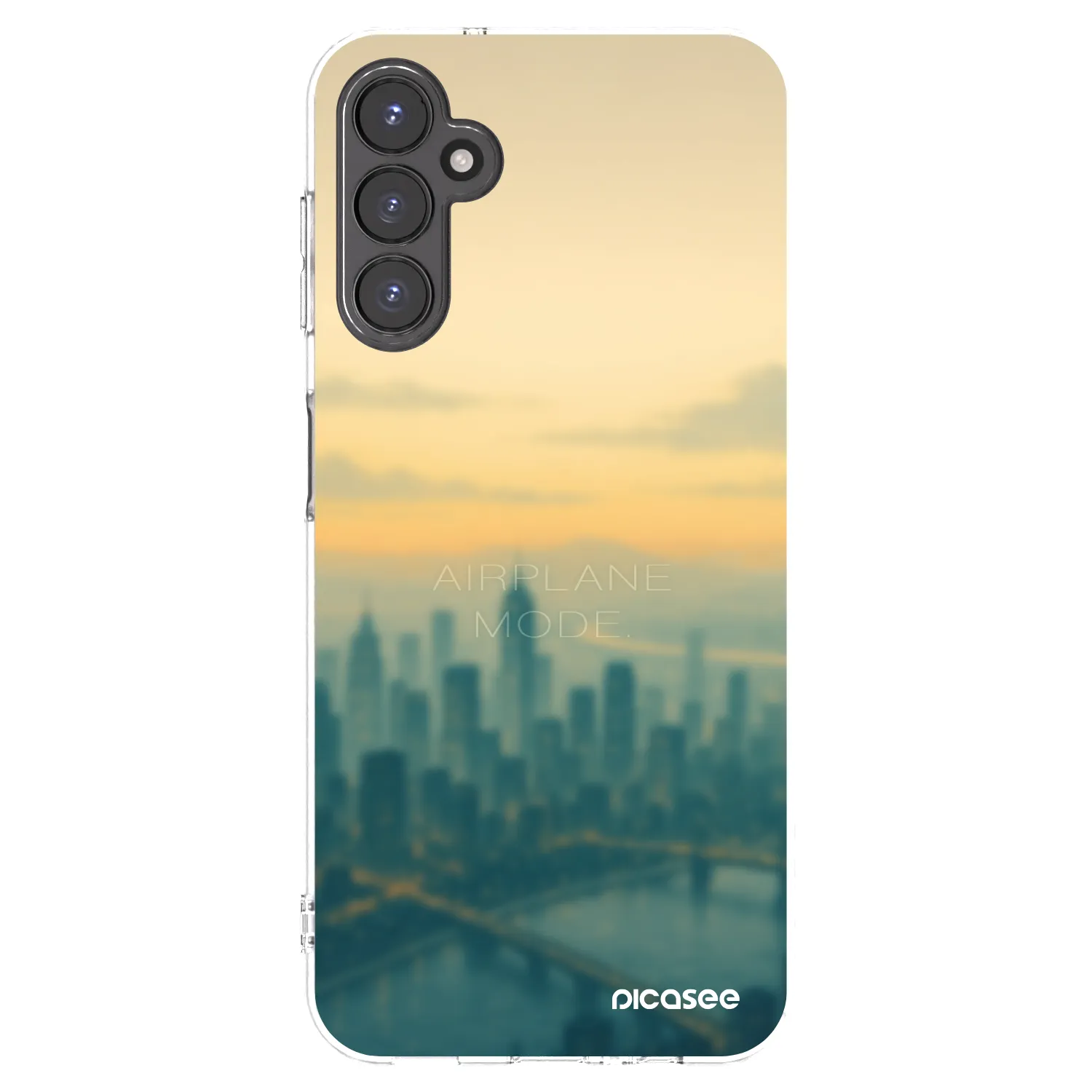 Picasee husă transparentă din silicon pentru Samsung Galaxy A14 5G A146P - Airplane mode