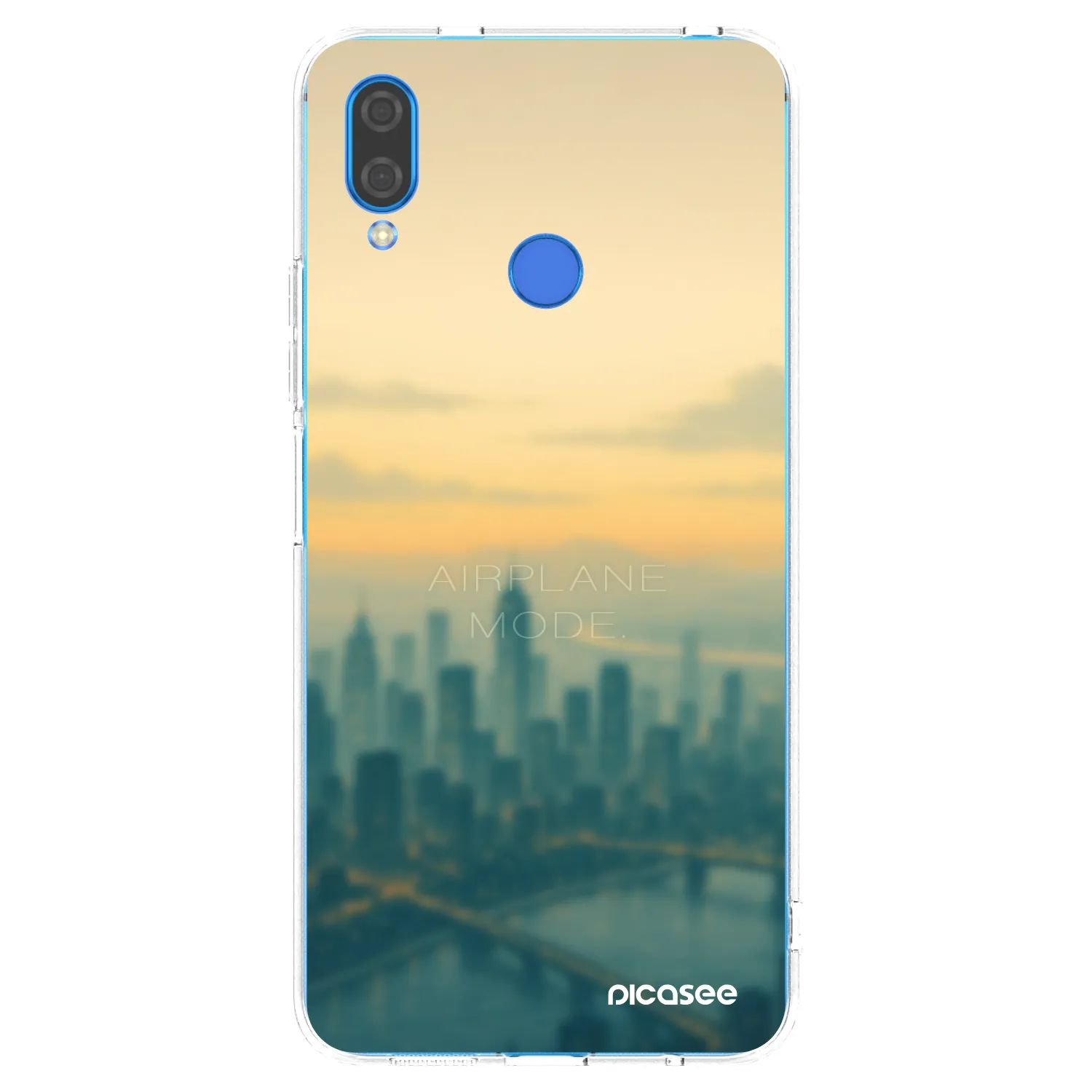 Picasee husă transparentă din silicon pentru Huawei Nova 3i - Airplane mode