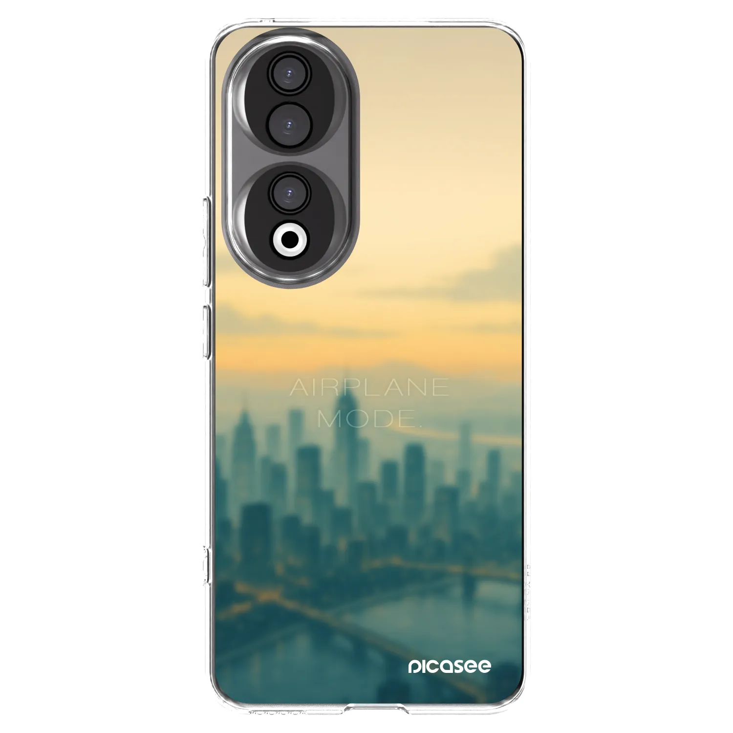 Picasee husă transparentă din silicon pentru Honor 90 5G - Airplane mode