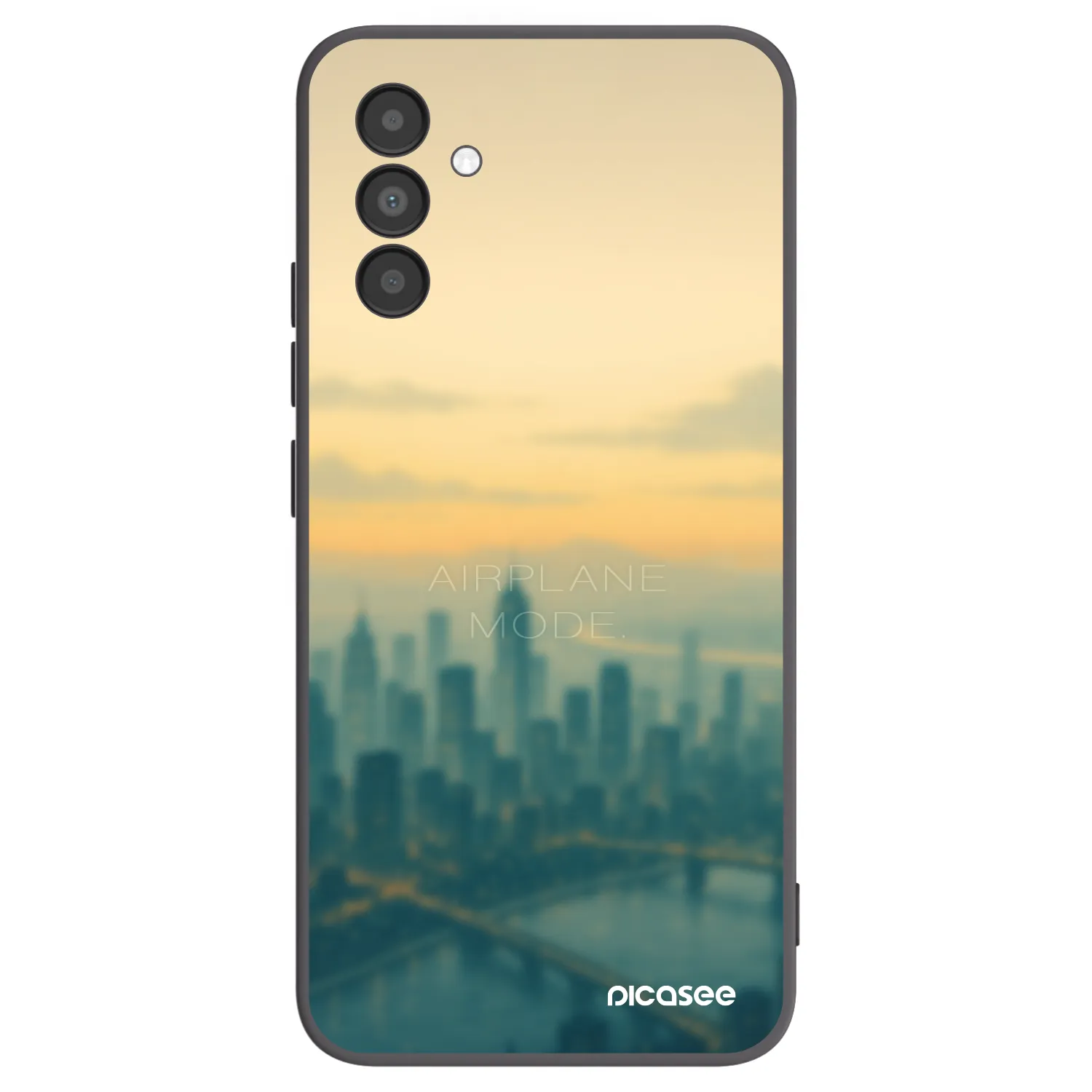 Picasee husă neagră din silicon pentru Samsung Galaxy A04s A047F - Airplane mode