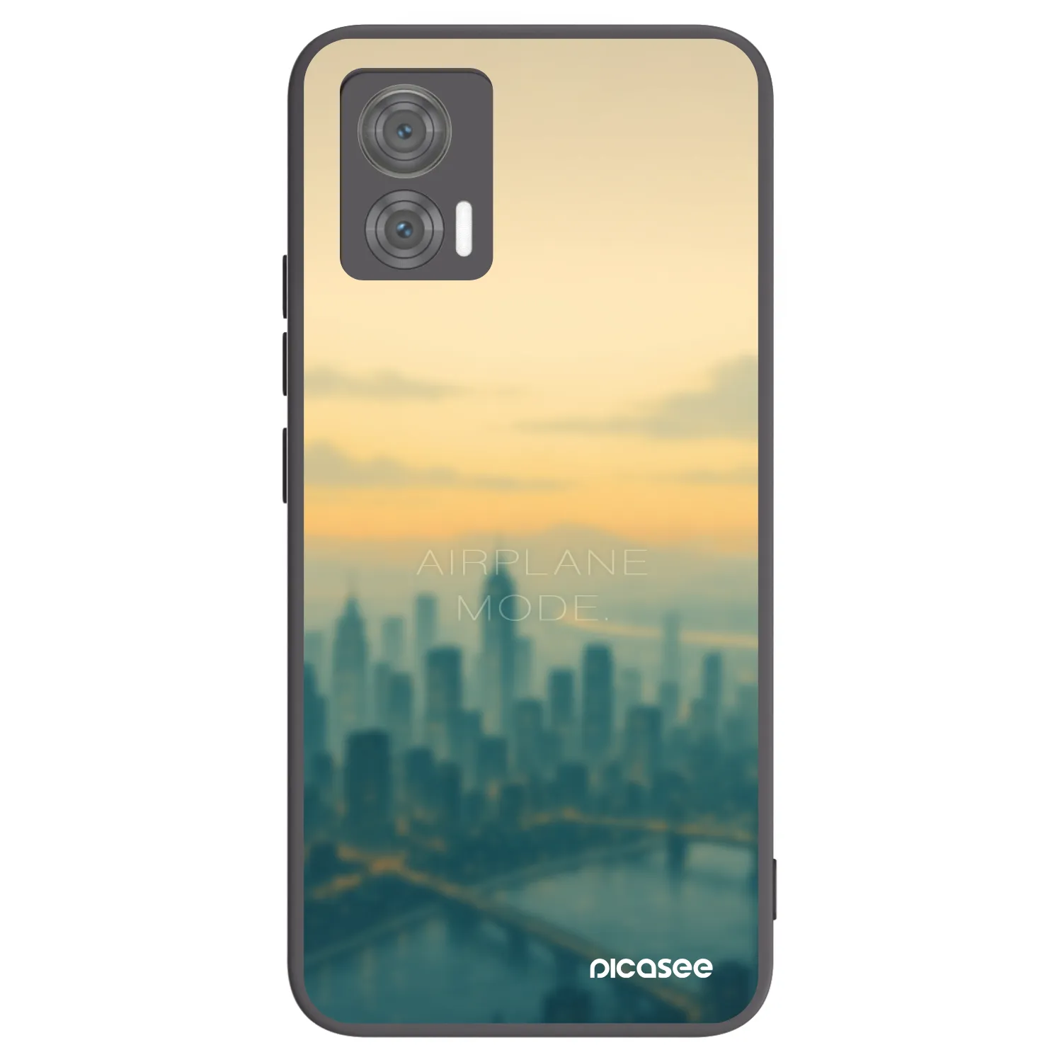 Picasee husă neagră din silicon pentru Motorola Edge 30 Neo - Airplane mode