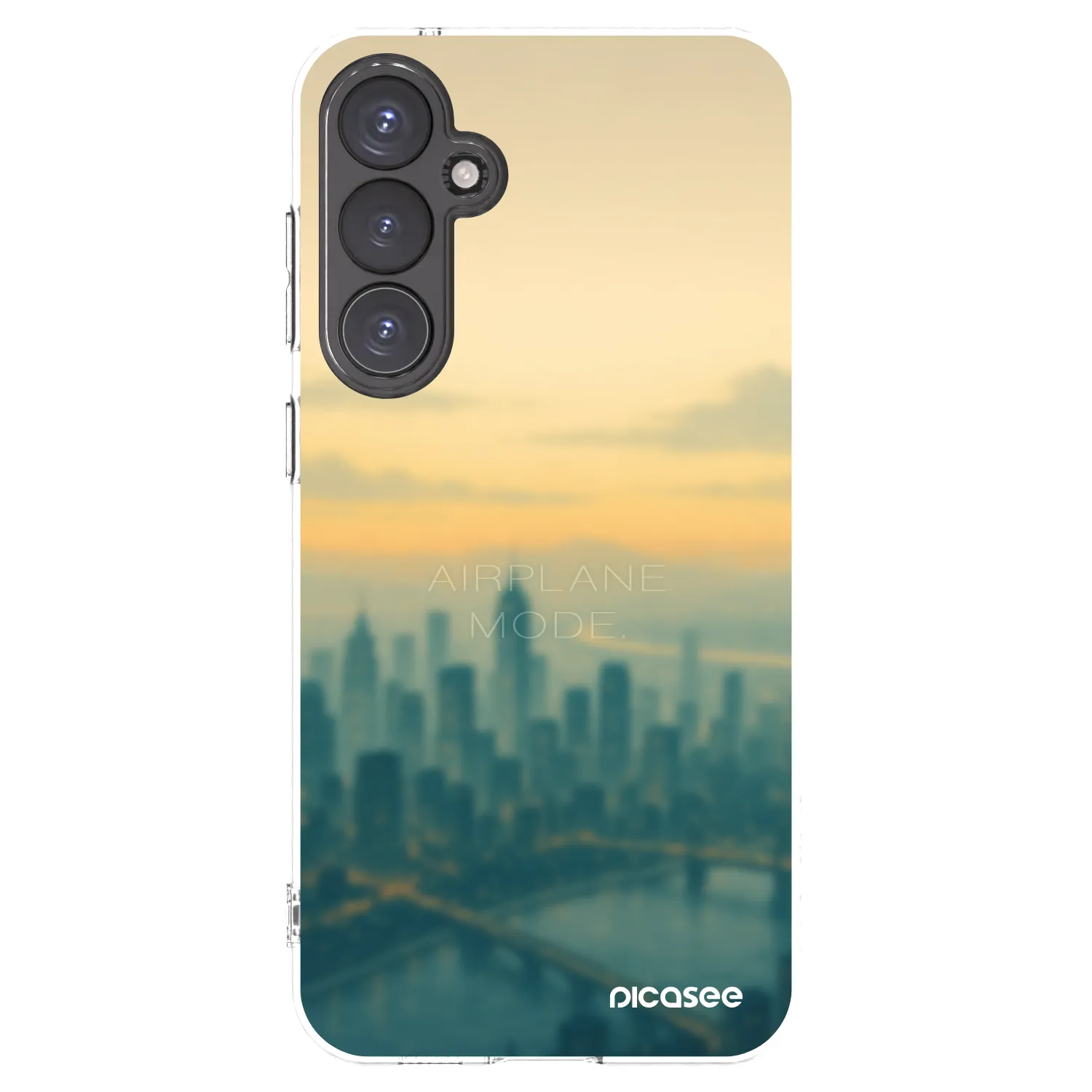 Picasee husă transparentă din silicon pentru Samsung Galaxy S23 FE S711B - Airplane mode