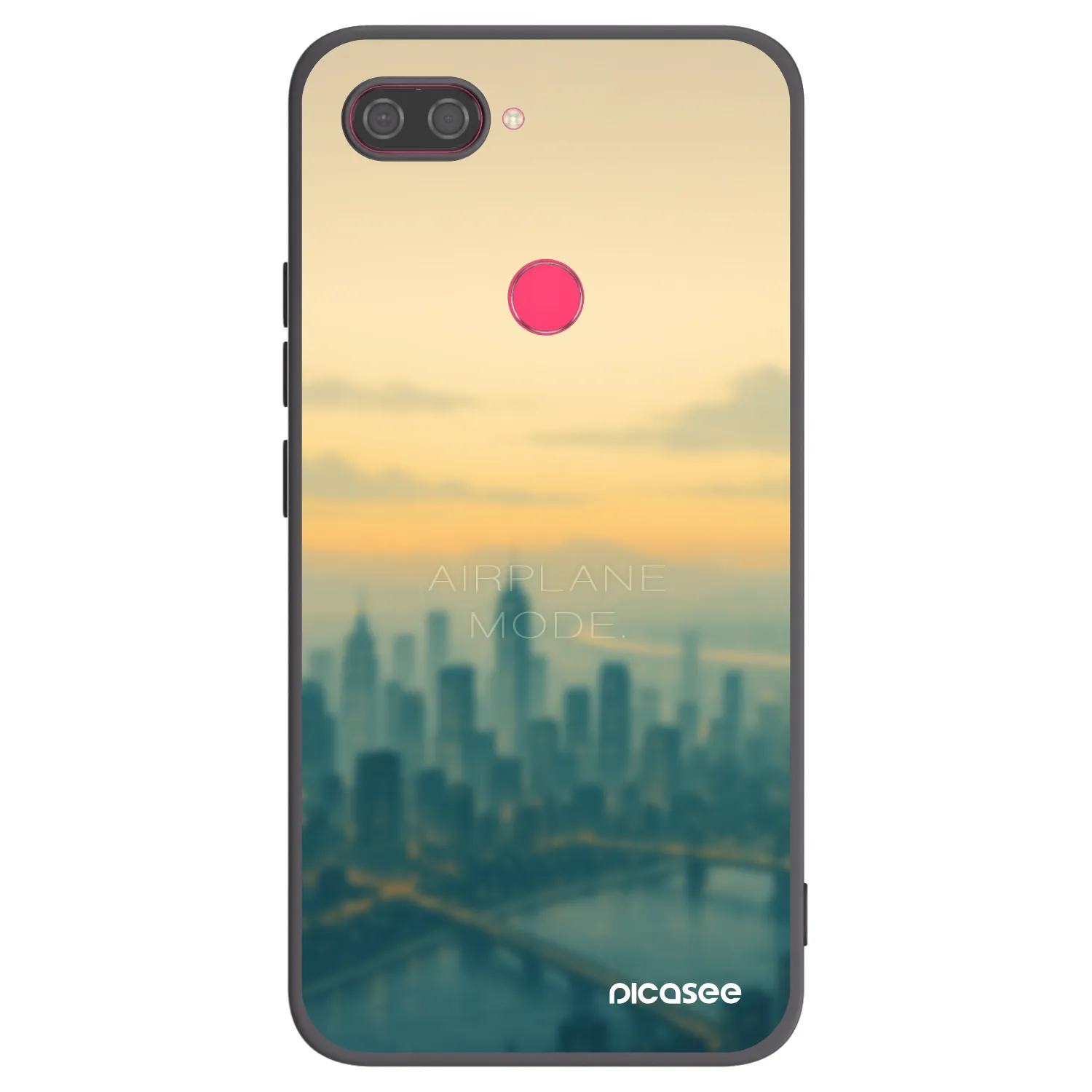 Picasee husă neagră din silicon pentru Xiaomi Mi 8 Lite - Airplane mode