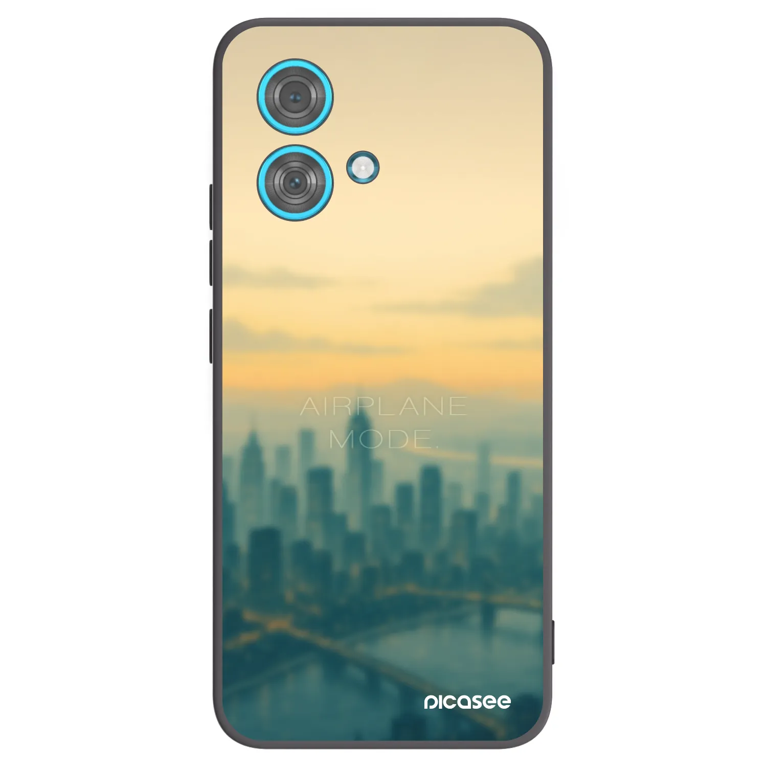 Picasee husă neagră din silicon pentru Motorola Edge 40 Neo - Airplane mode