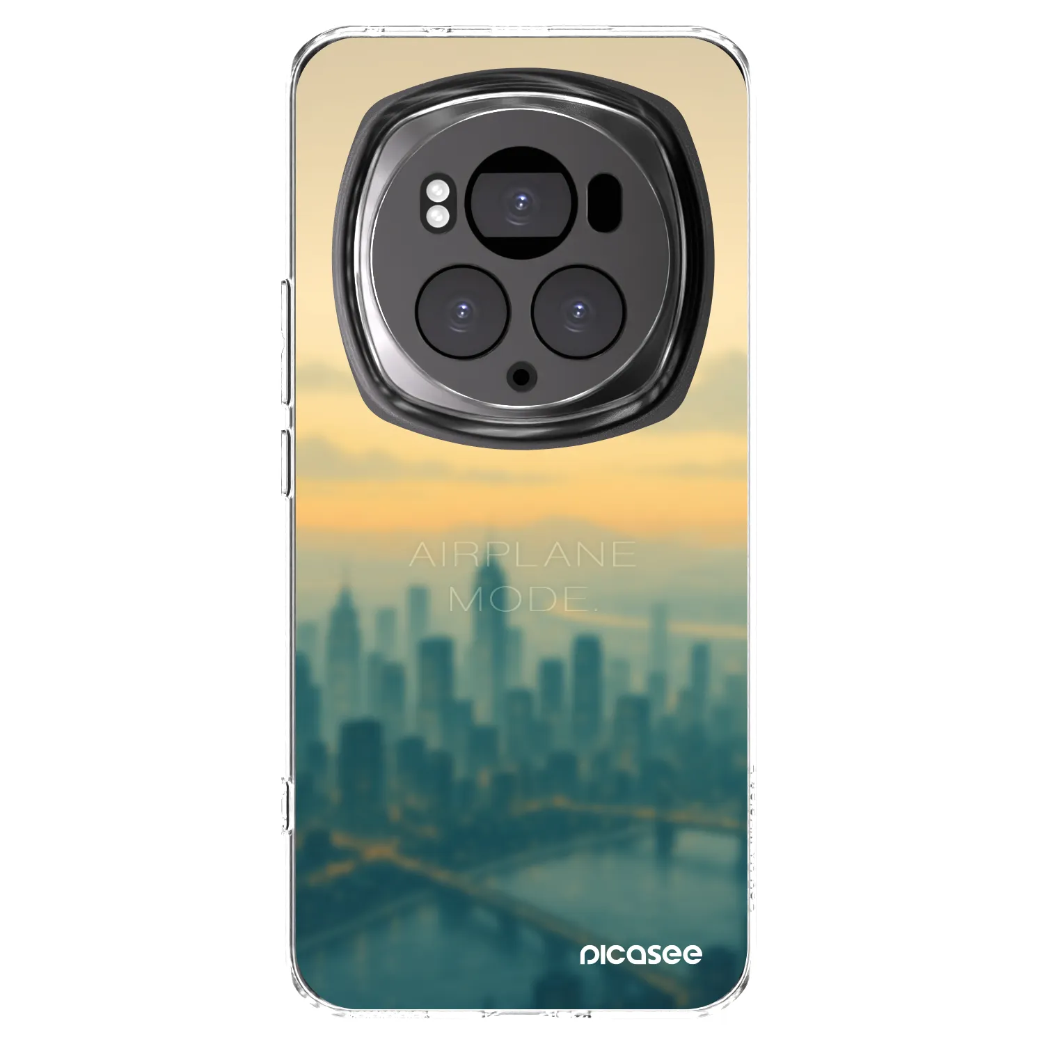 Picasee husă transparentă din silicon pentru Honor Magic6 Pro - Airplane mode