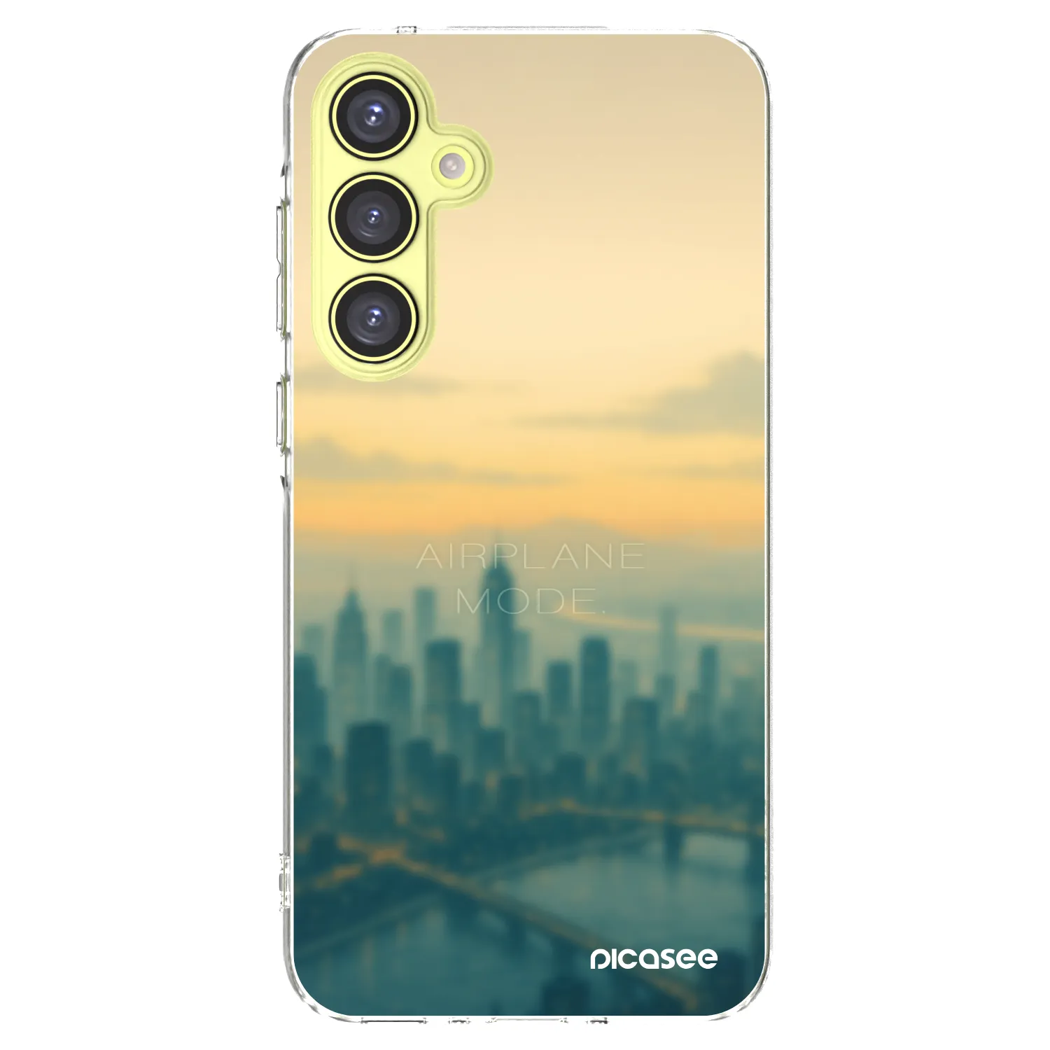 Picasee husă transparentă din silicon pentru Samsung Galaxy A35 5G A356B - Airplane mode