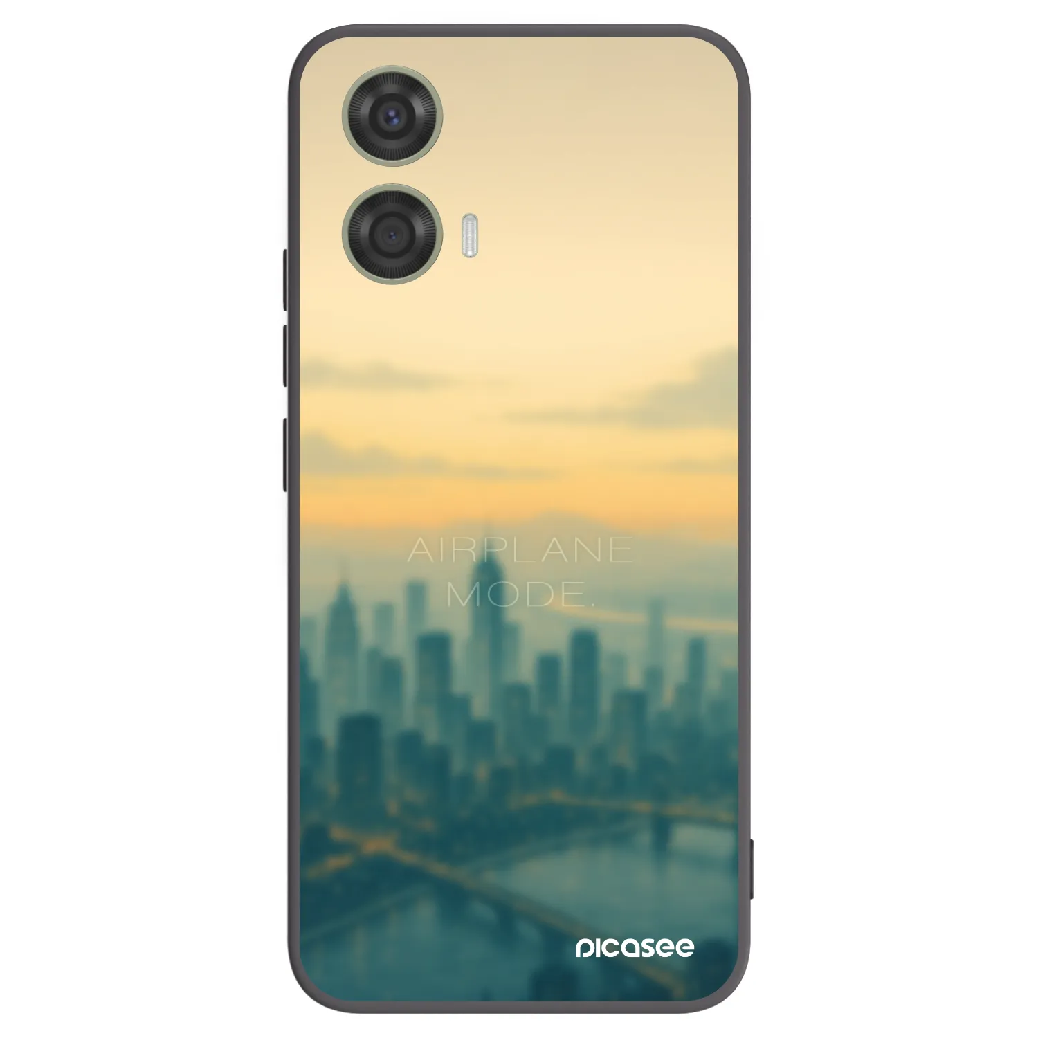 Picasee husă neagră din silicon pentru Motorola Moto G24 - Airplane mode