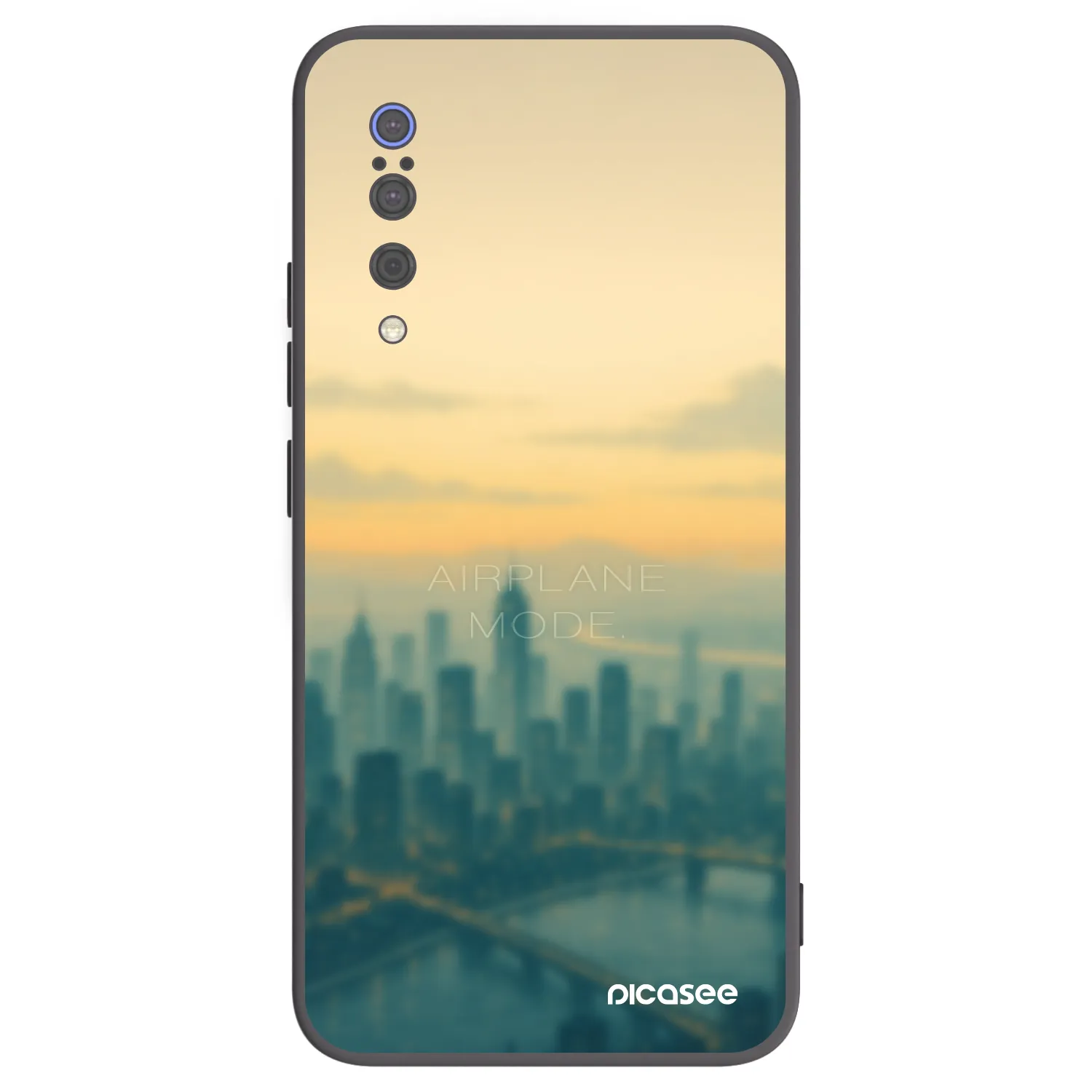 Picasee husă neagră din silicon pentru Xiaomi Mi 9 - Airplane mode