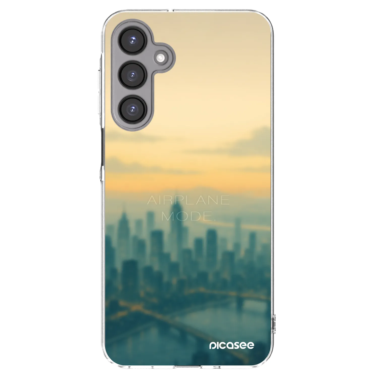 Picasee husă transparentă din silicon pentru Samsung Galaxy A16 5G - Airplane mode