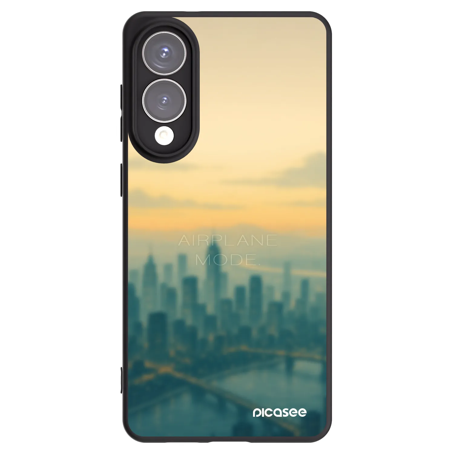 Picasee husă neagră din silicon pentru Samsung Galaxy S25 Edge 5G - Airplane mode