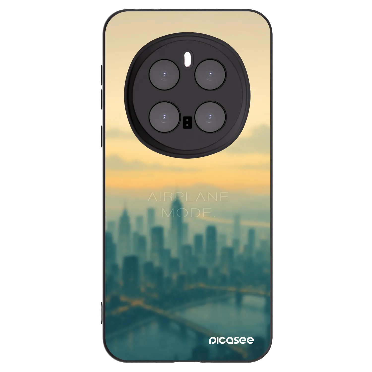 Picasee husă neagră din silicon pentru Honor Magic7 Pro 5G - Airplane mode