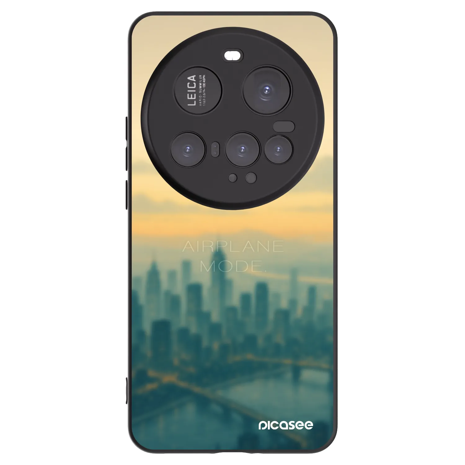 Picasee husă neagră din silicon pentru Xiaomi 15 Ultra - Airplane mode