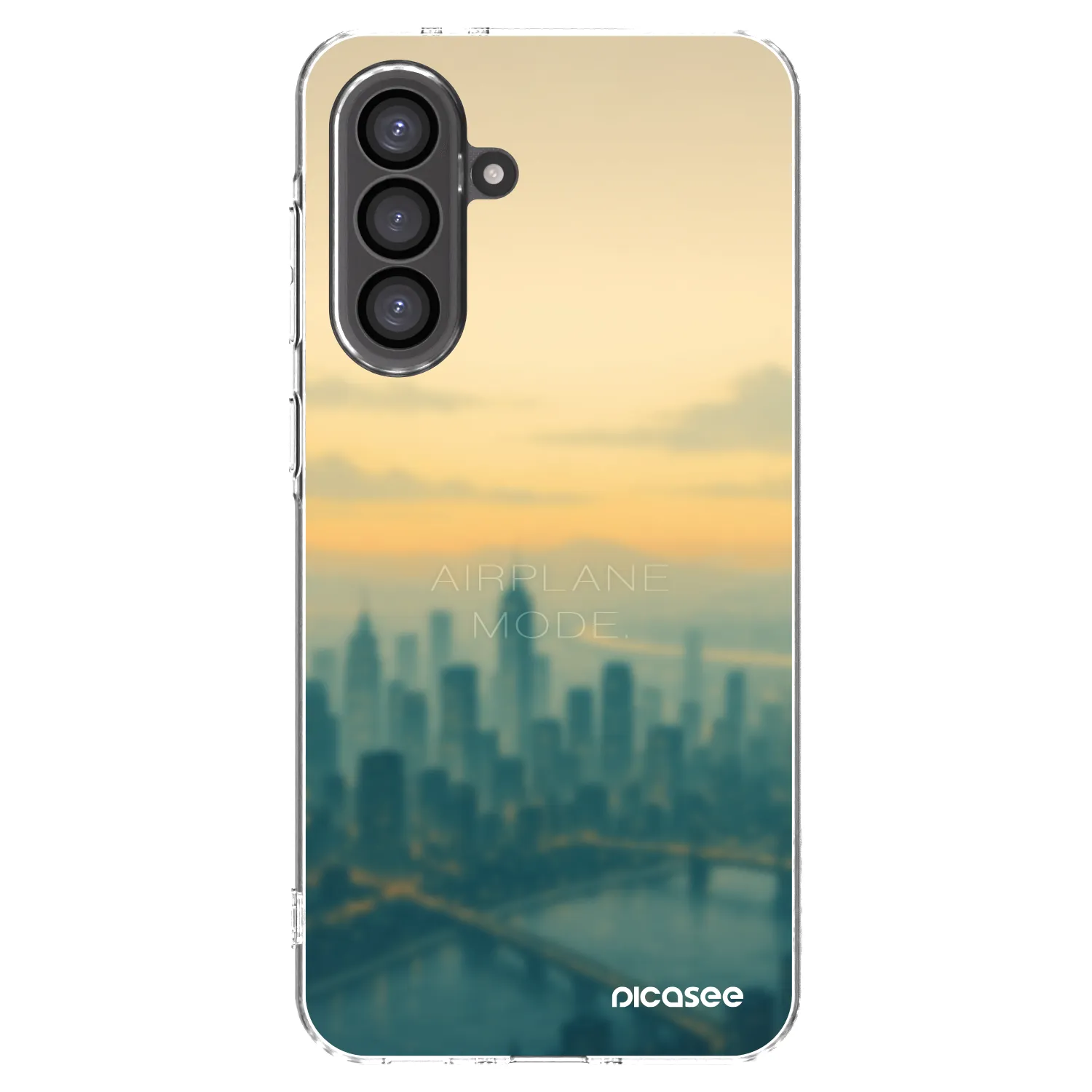 Picasee husă transparentă din silicon pentru Samsung Galaxy A56 5G A566B - Airplane mode